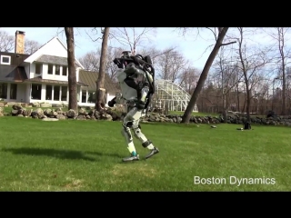 the robot was taught to run and jump