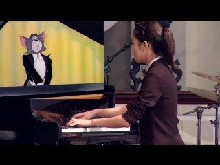 yannie tan performs a tune from the famous tom and jerry series