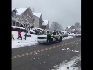 police car shooting