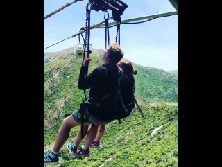 jump over the gorge