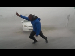 went out to measure the wind speed of hurricane irma