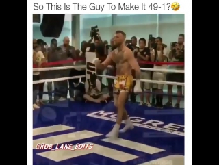 mcgregor is working out