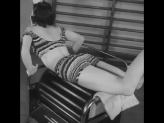 women's gym from the 40s of the last century