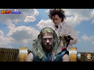 thor's new hairstyle