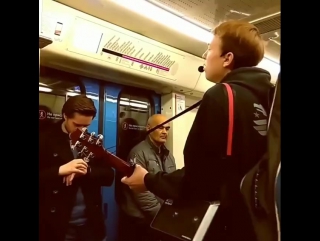 cool sang you will never know in the moscow metro