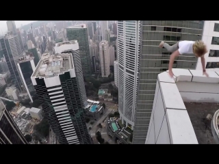 did a somersault on the edge of a skyscraper