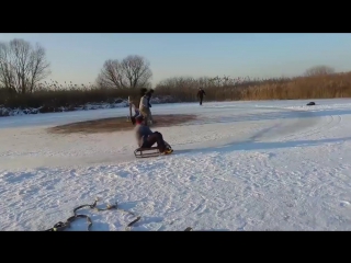 extreme sledding