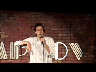 stand-up comedian and shout out from the audience