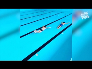 when you really want to swim